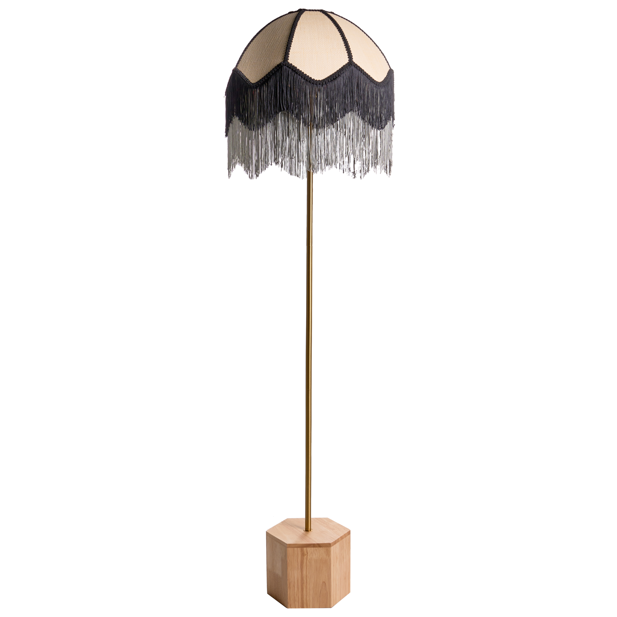 Golvlampa UMGUZA Metall Guld