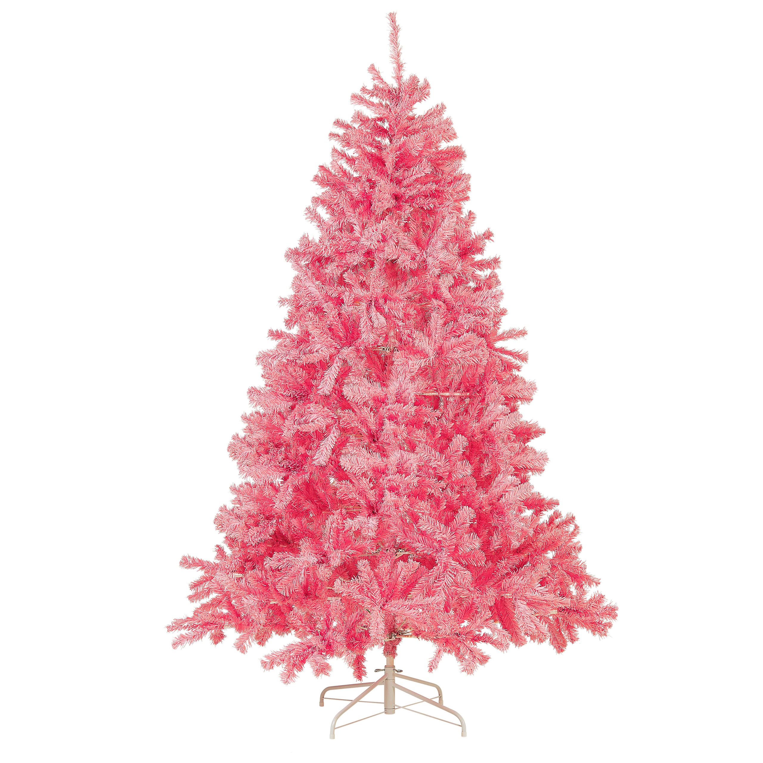 Konstgjord julgran FARNHAM 210 cm Rosa