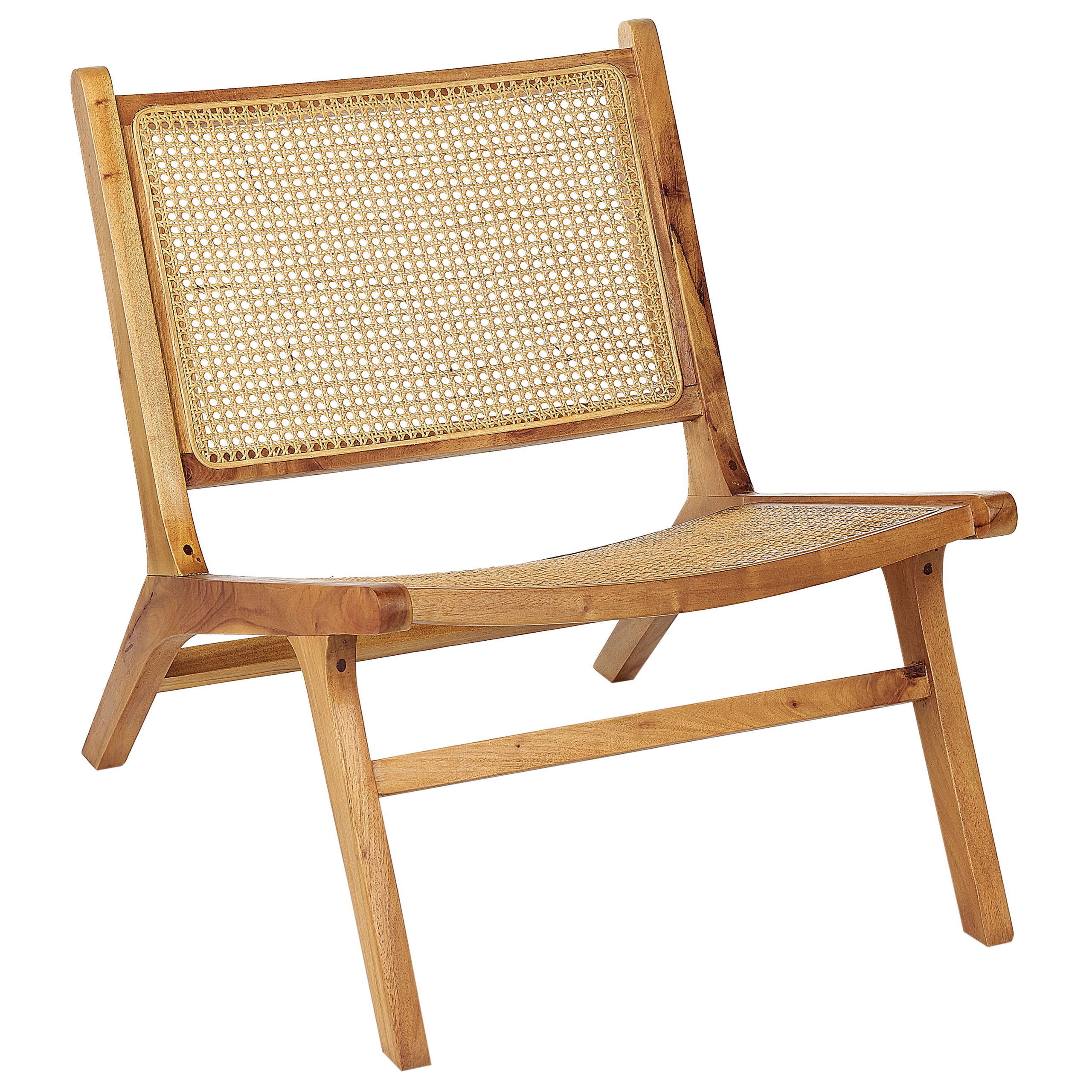 Fåtölj MIDDLETOWN Mahogny Naturlig