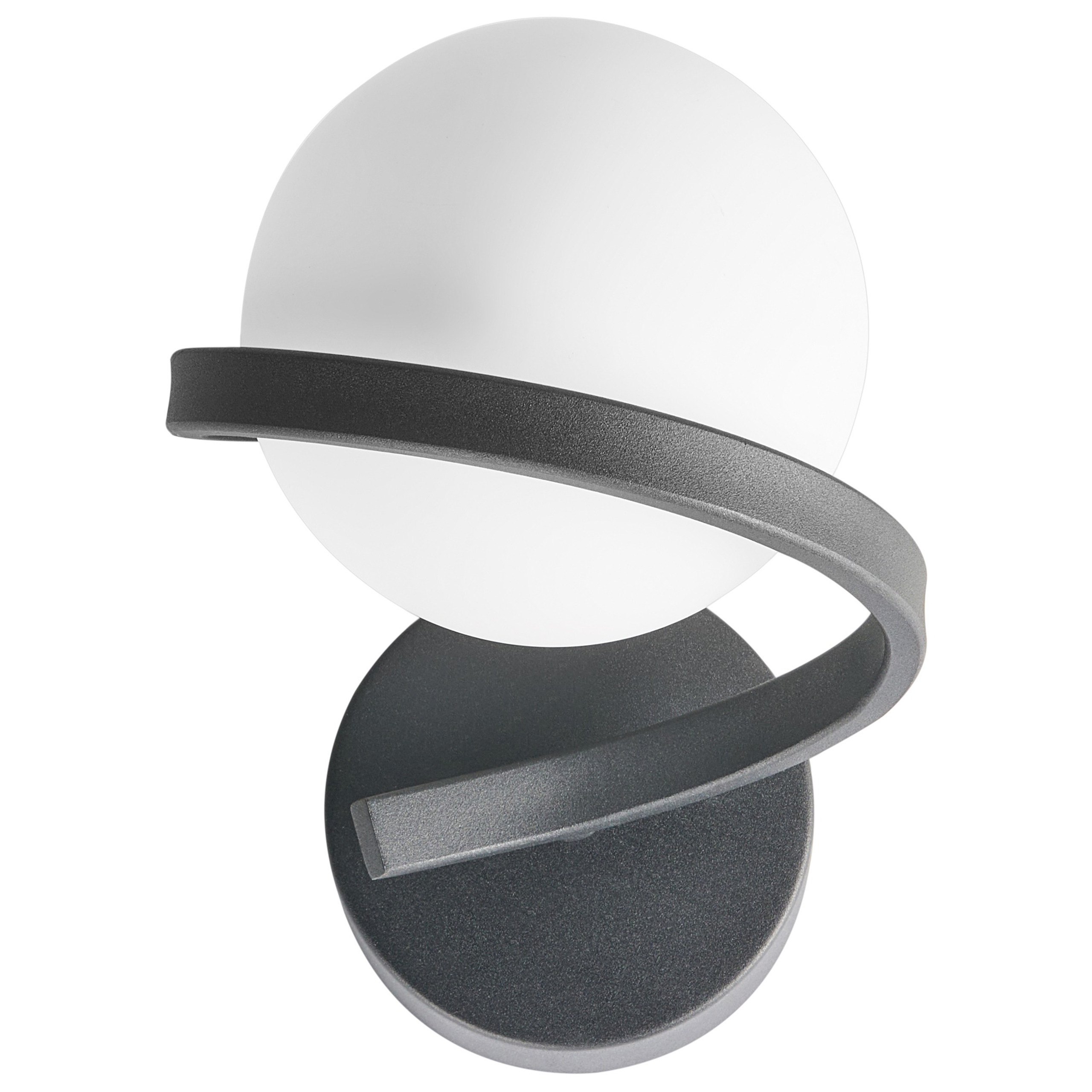 Vägglampa COLAGNE Metall Svart