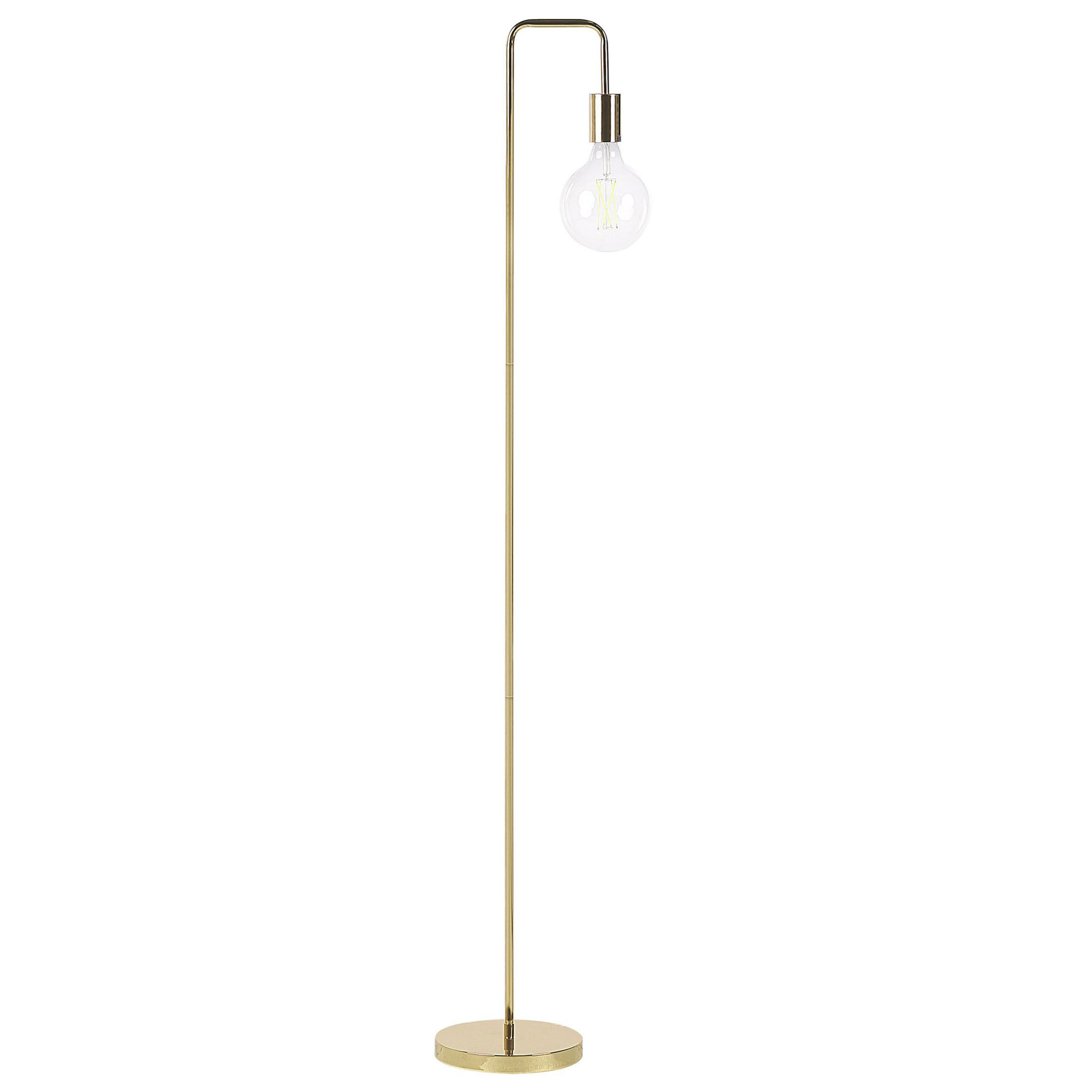 Golvlampa SAVENA Metall Guld