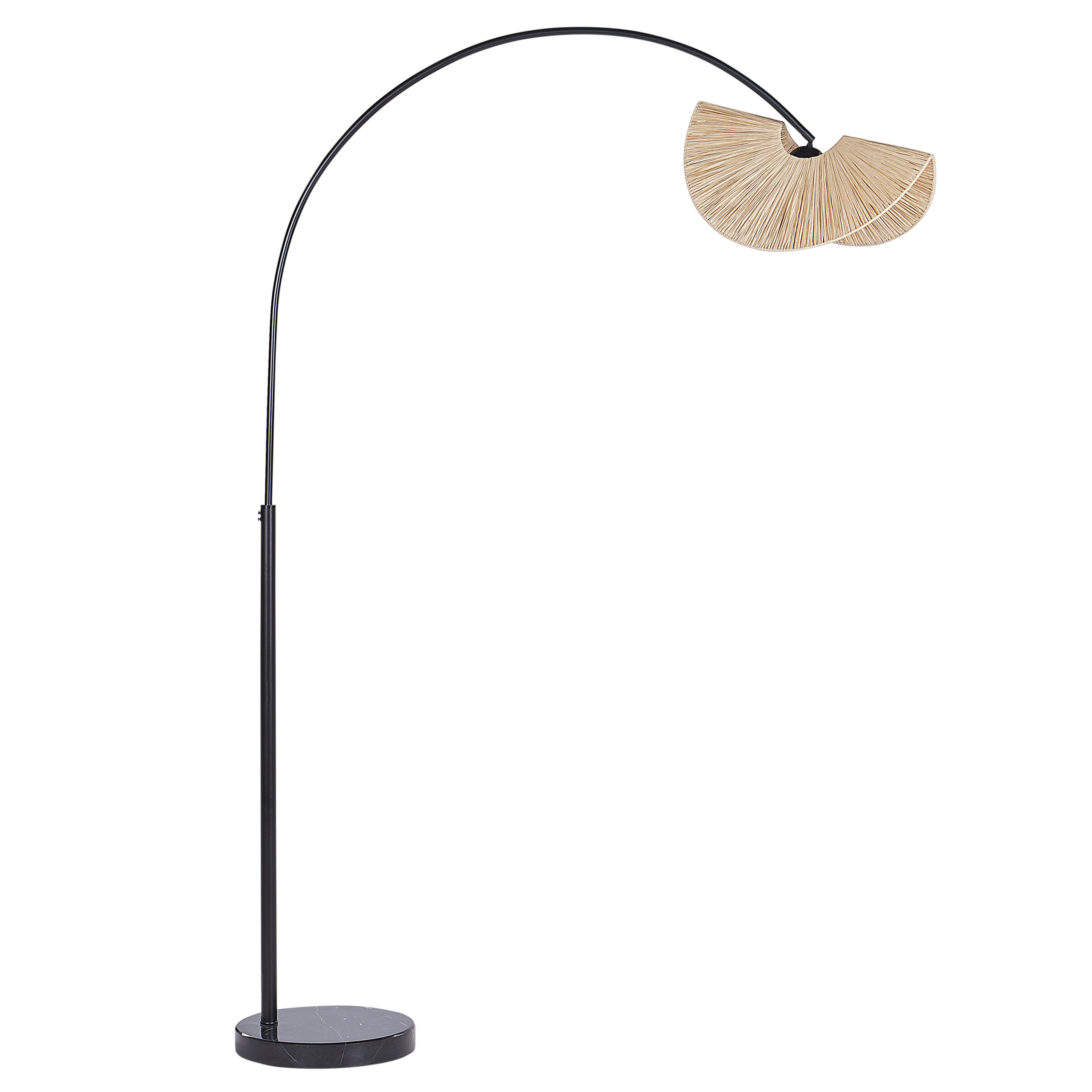 Golvlampa HERRON Naturlig