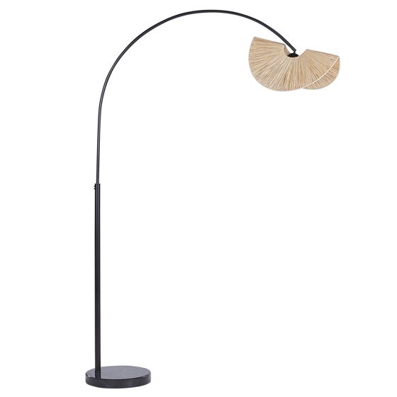 Golvlampa HERRON Naturlig