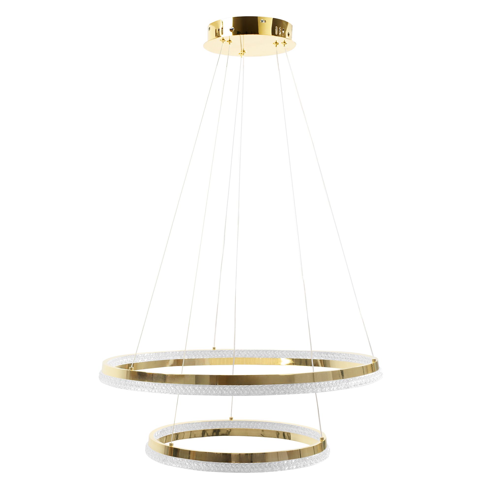 TOOLIGHT hängande taklampa LHJ043-CP2 LED Guld 60x60x30cm