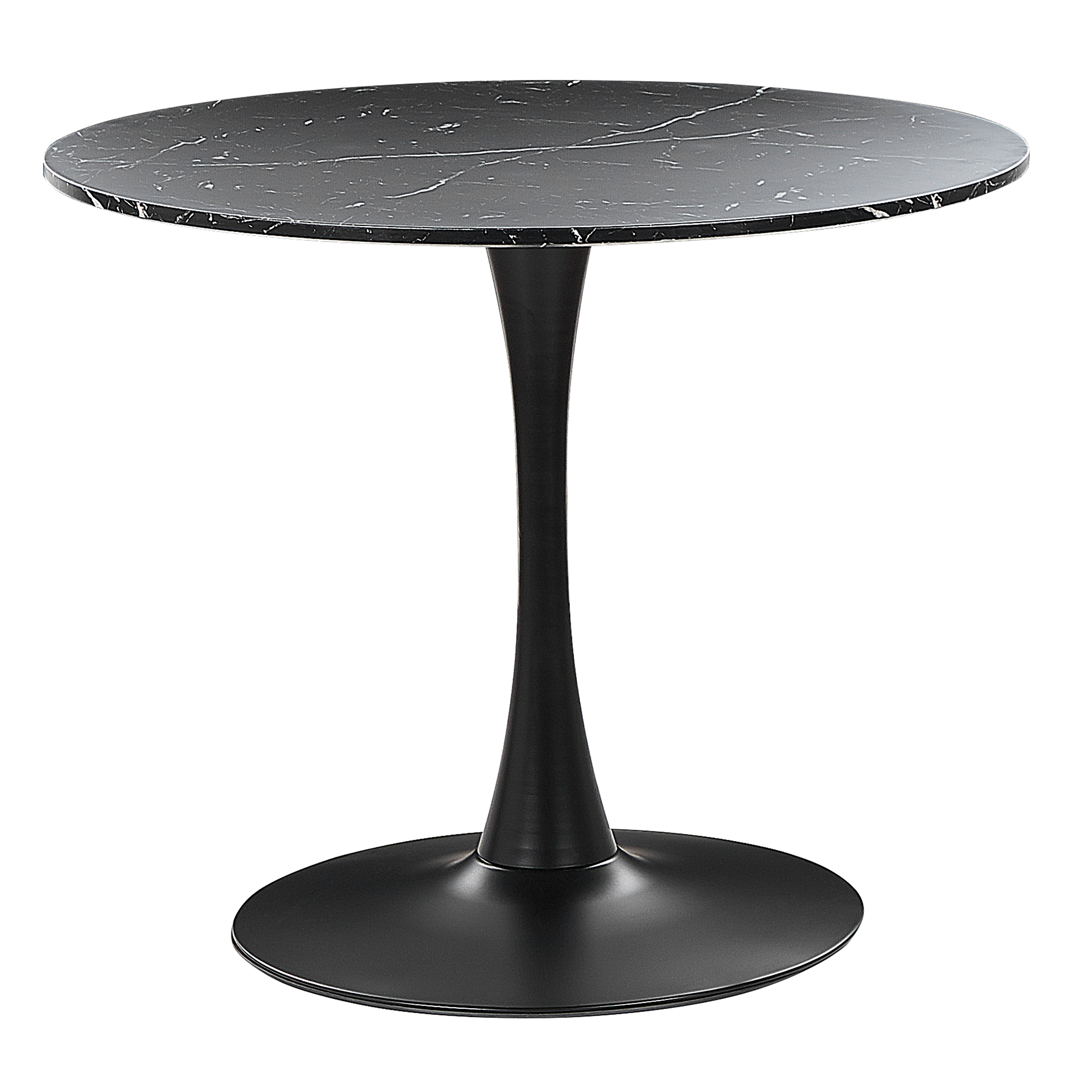 Matbord BOCA Svart marmor 90 cm 90 cm