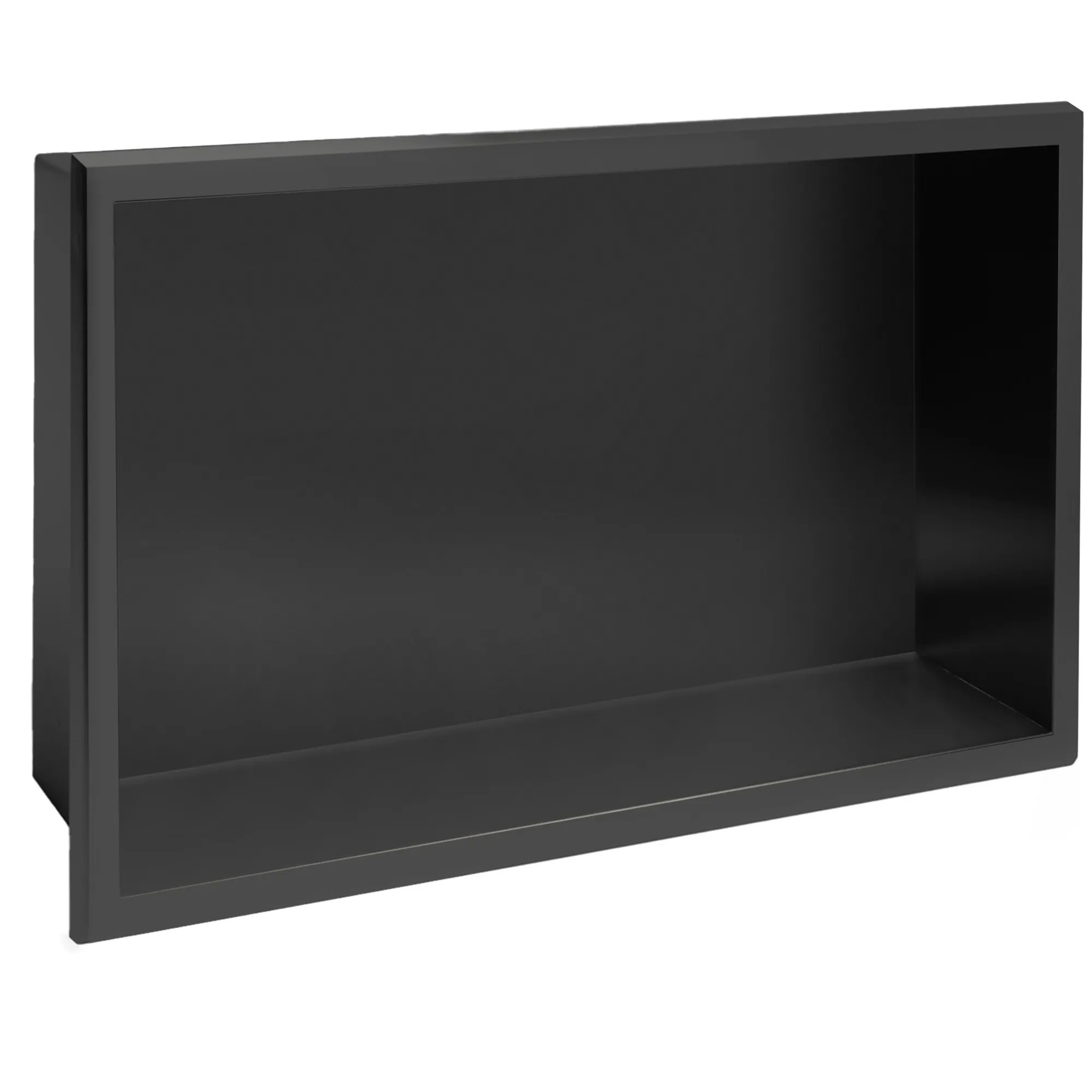 REA Inbyggd Badrumshylla 5 30x45x10 Svart, 10x45x30cm