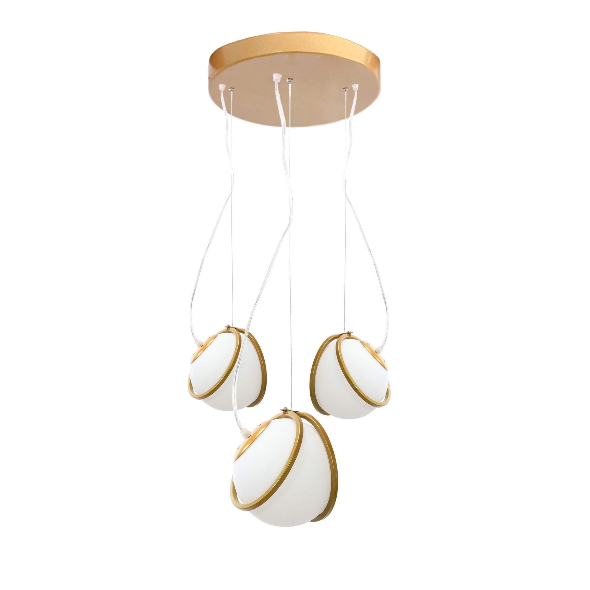 TOOLIGHT hängande taklampa APP1090-3CP Guld 23x14x16cm