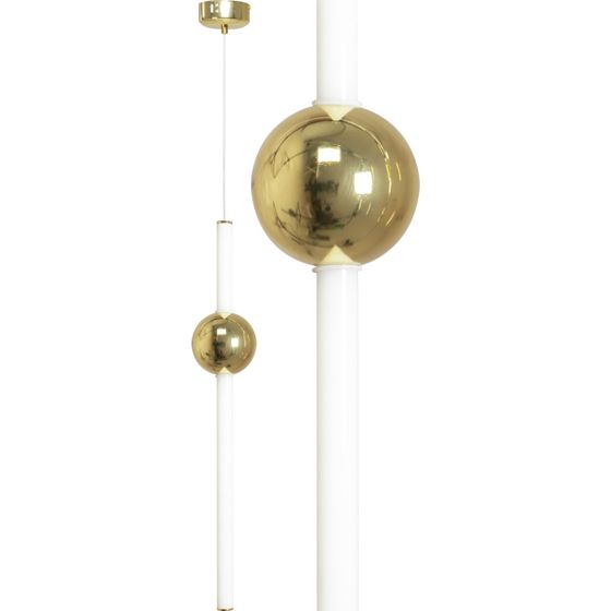 TOOLIGHT hängande taklampa APP476-CP LED Guld 109x10x109cm