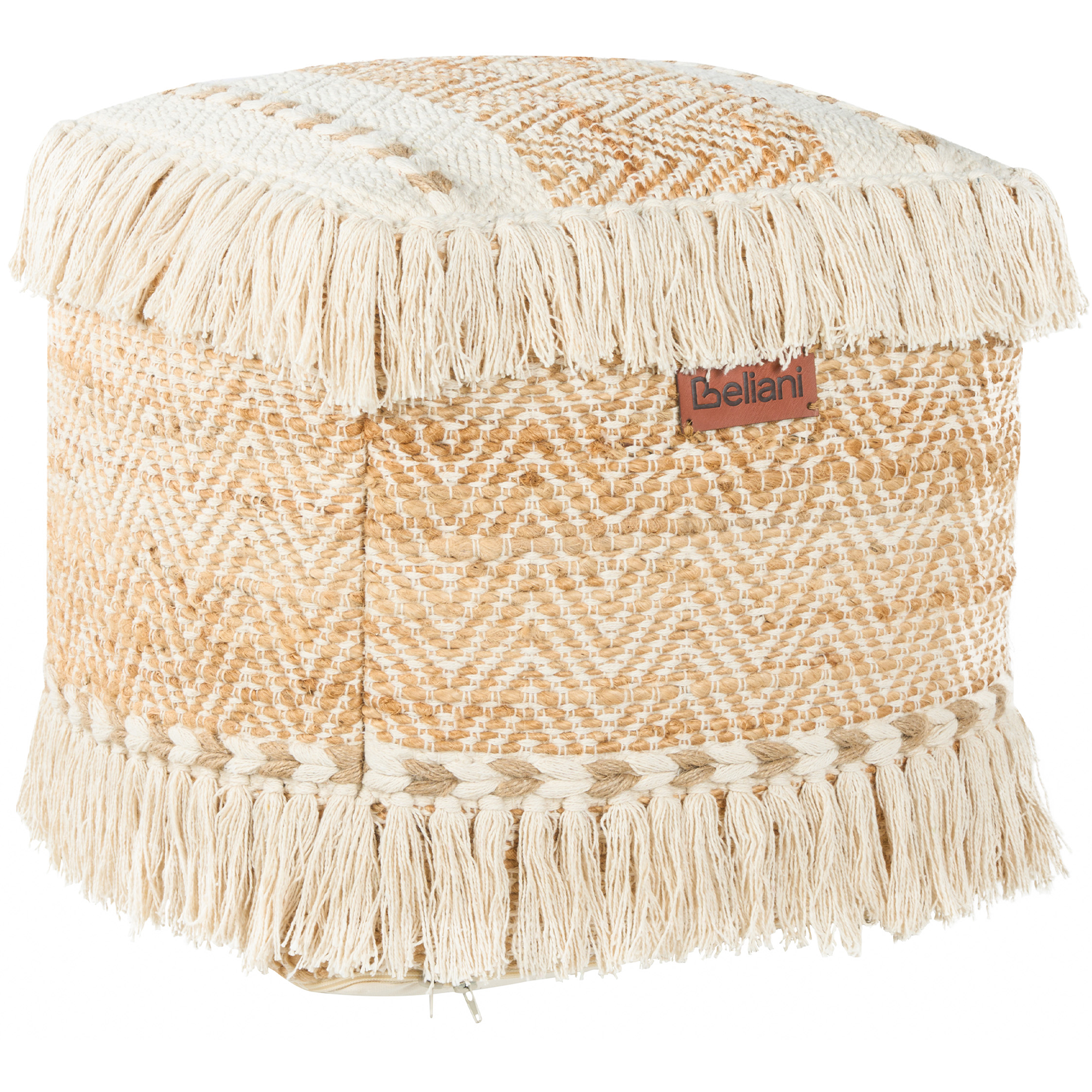 Sittpuff ALUPOLA Jute Beige
