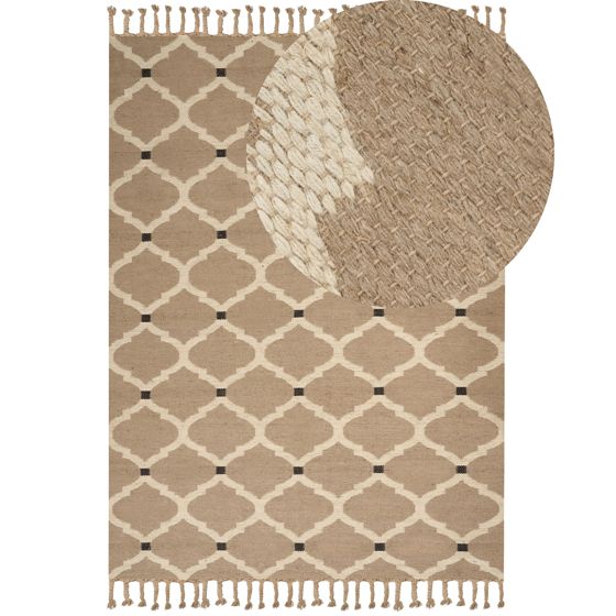 Matta ORENCIK Beige 200 x 300 cm Jute