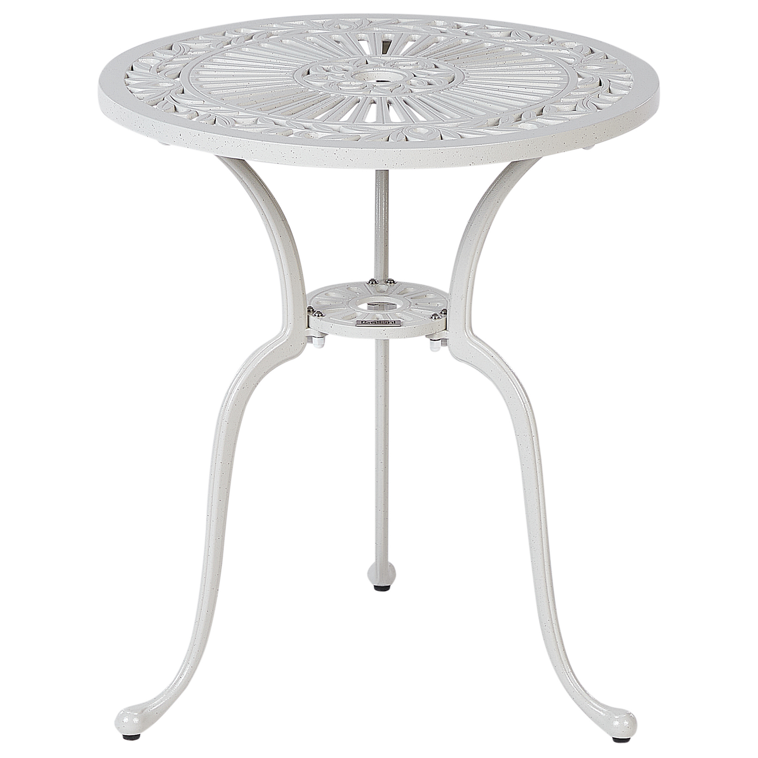 Bistrobord DASCIO 61 cm 61 cm Metall Off-White