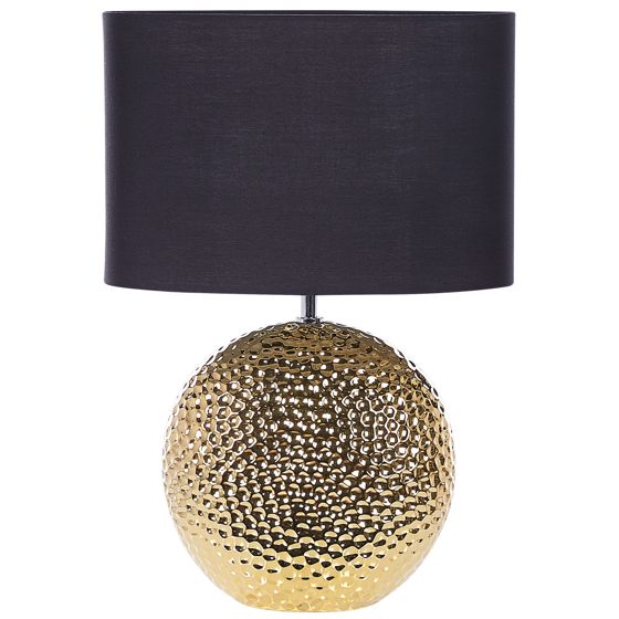 Bordslampa NASVA Keramik Guld