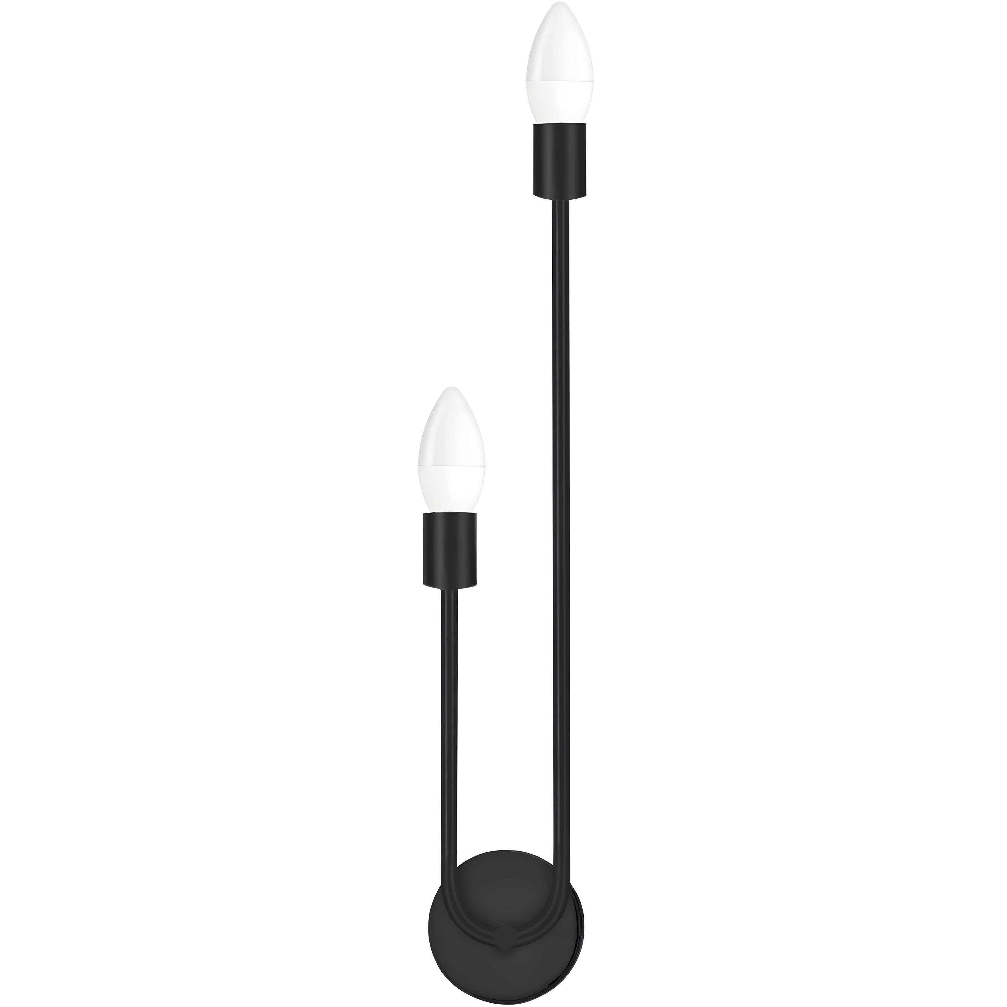 TOOLIGHT vägglampa APP1147-2W Svart 4,5x10x51,5cm
