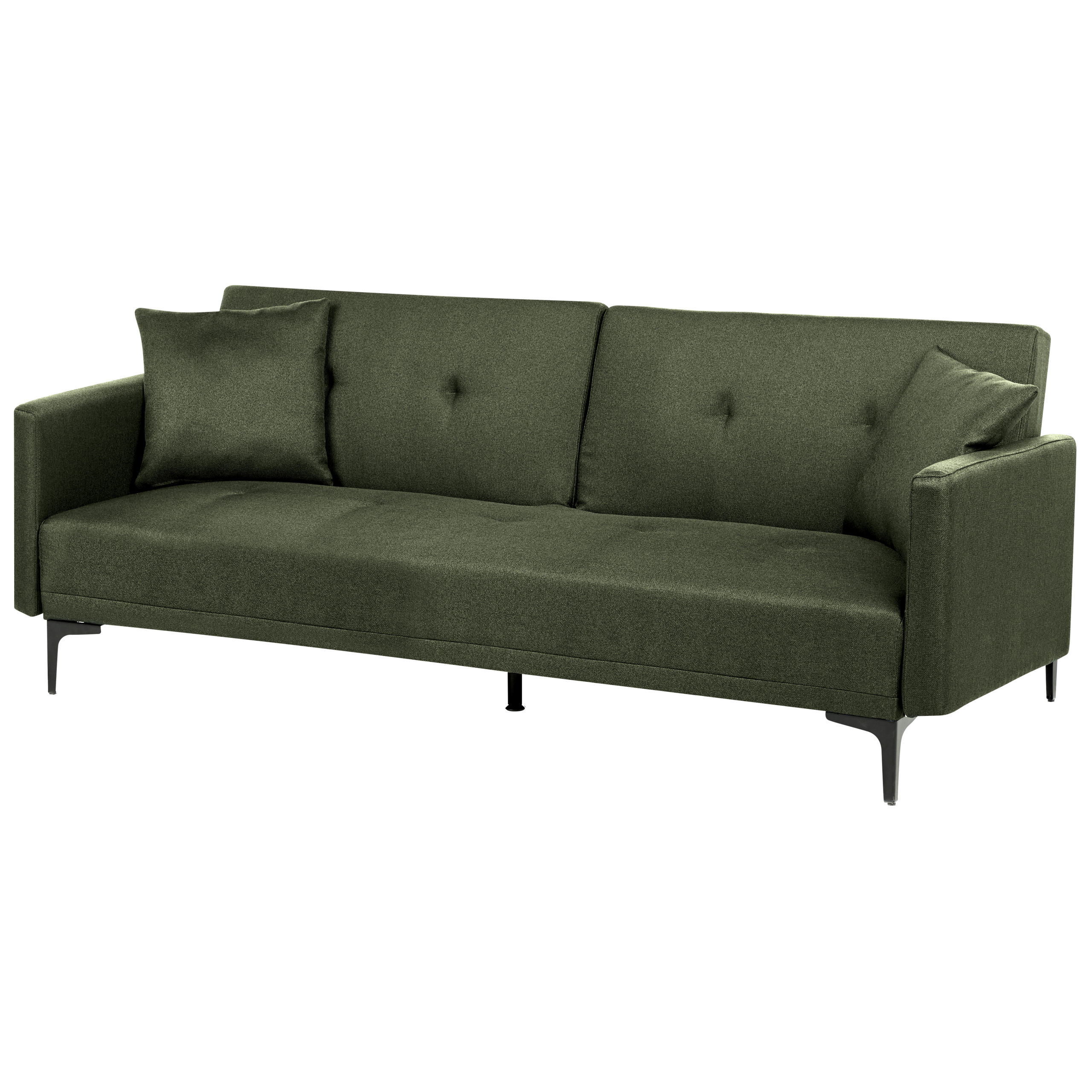 Bäddsoffa 3-sits LUCAN Grön