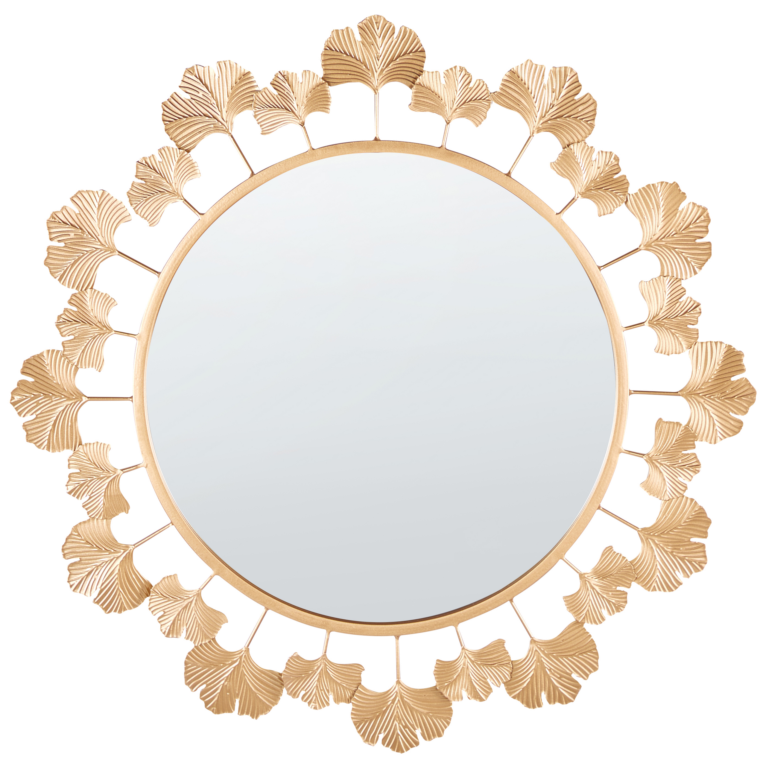 Väggspegel CODOLET 60 cm 60 cm Metall Guld