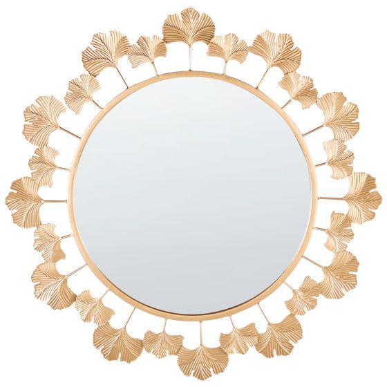 Väggspegel CODOLET 60 cm 60 cm Metall Guld