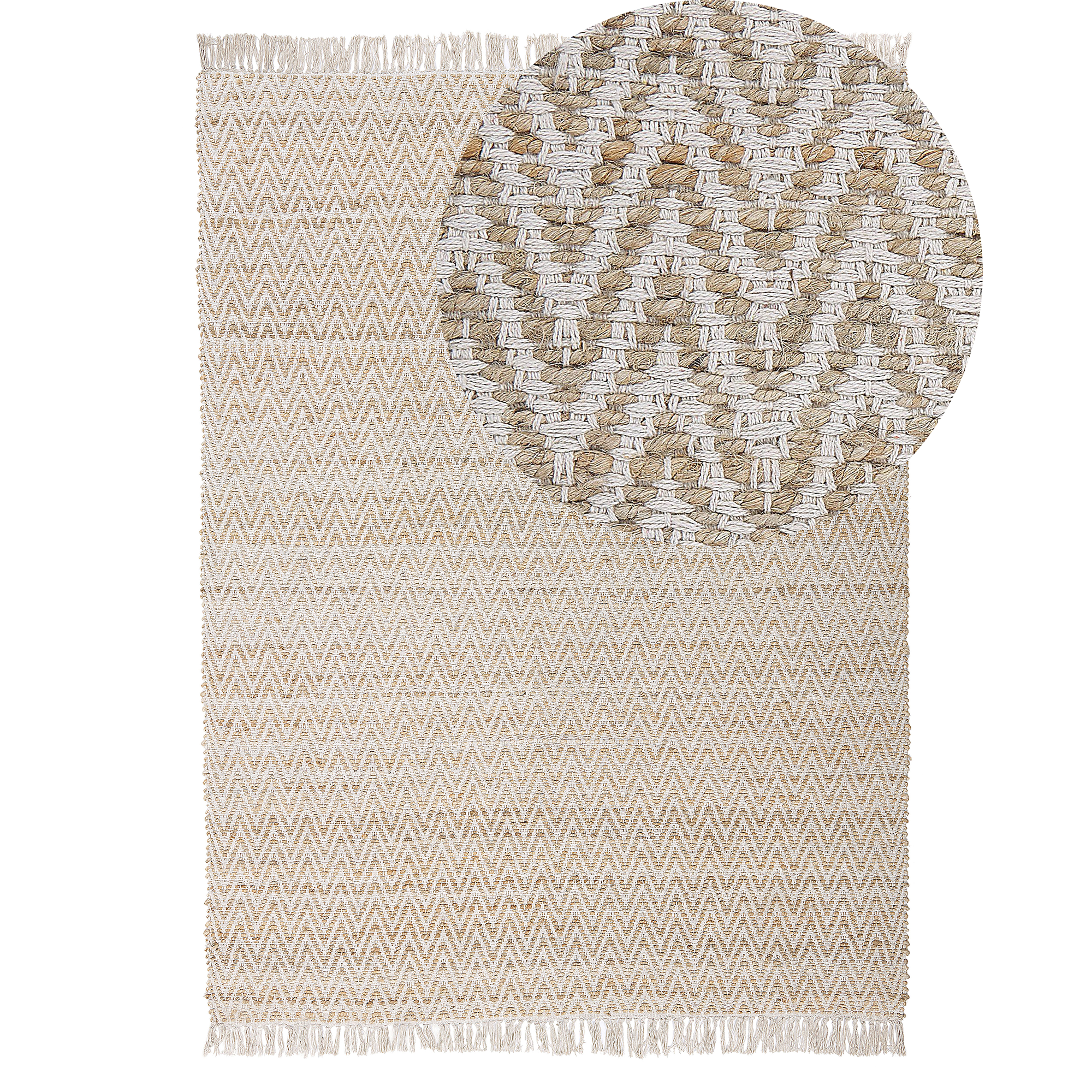 Matta AFRIN Beige 140 x 200 cm Jute
