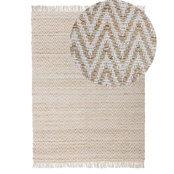 Matta AFRIN Beige 140 x 200 cm Jute