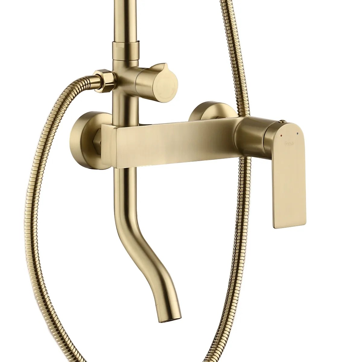 REA Duschset MY1902-77GG STORM Borstat Guld, 45x30x144cm