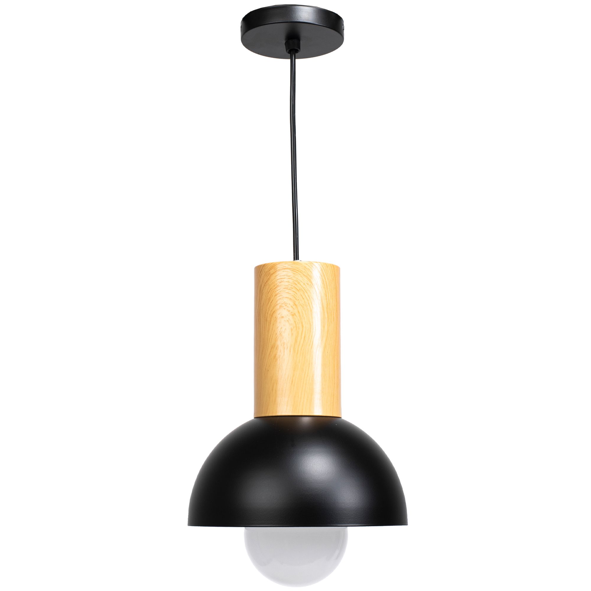 TOOLIGHT hängande taklampa APP1083-1CP Svart 24x20x24cm