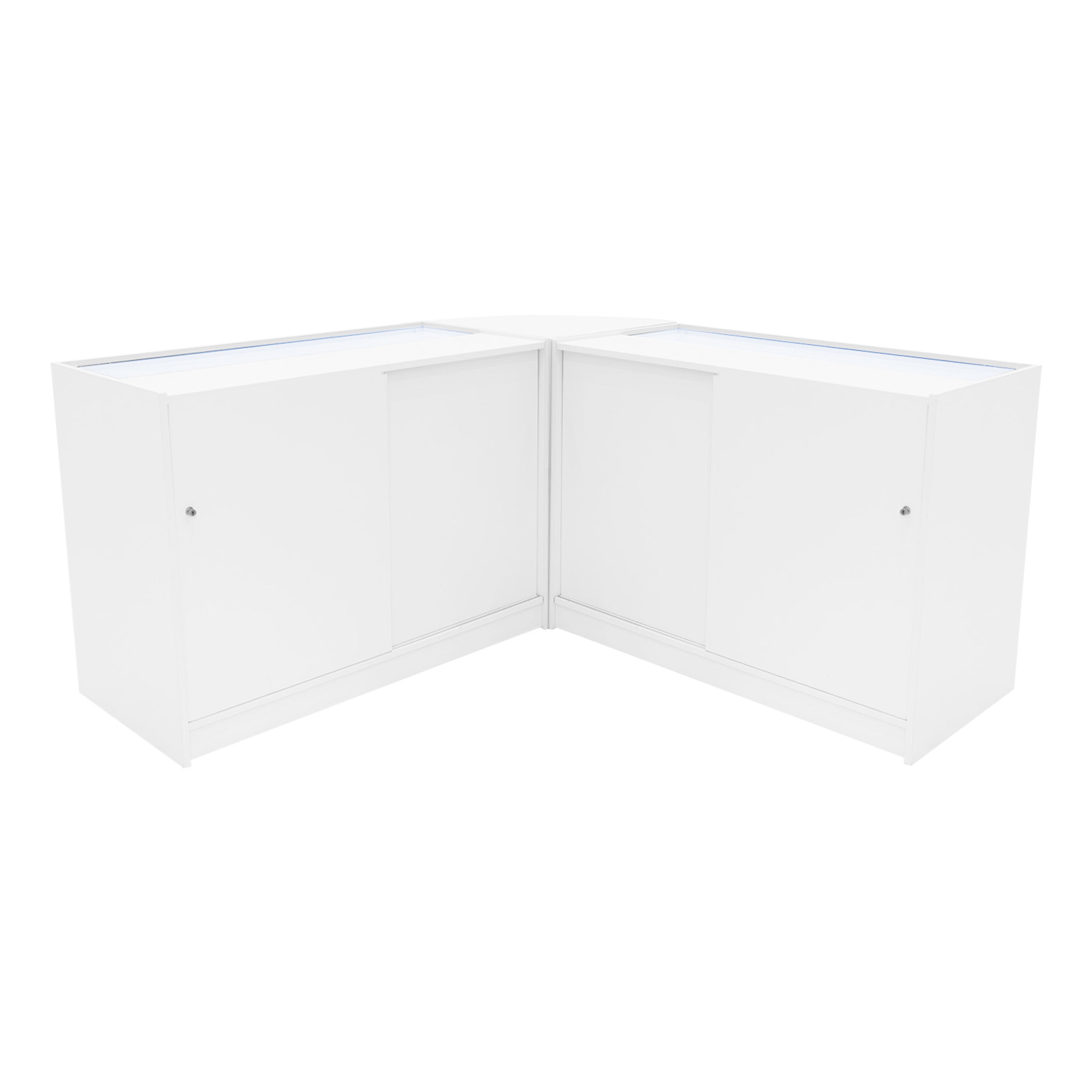 Andromeda LED-diskset LM60 & 2 x C1200 - Vit