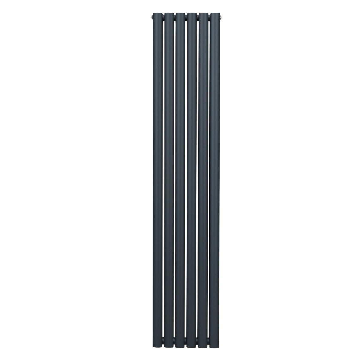 Oval pelarradiator – 1800 mm x 360 mm – Antracitgrå