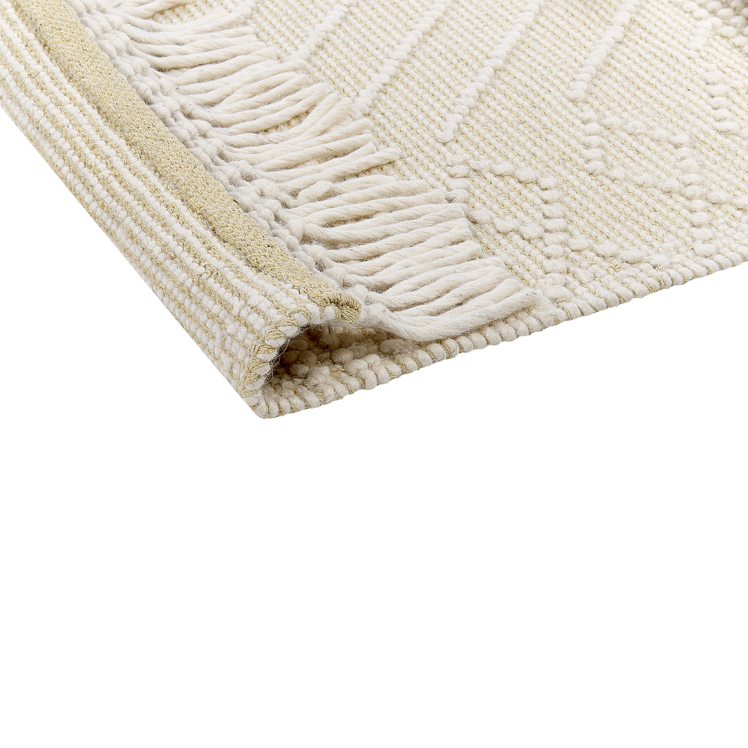 Matta MAVIKENT Beige 160 x 230 cm Ull