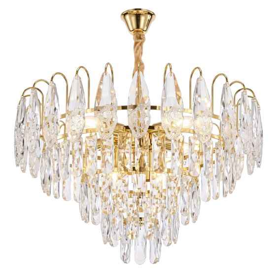 TOOLIGHT hängande taklampa SWE080-CP 50cm Guld 50x50x79,5cm