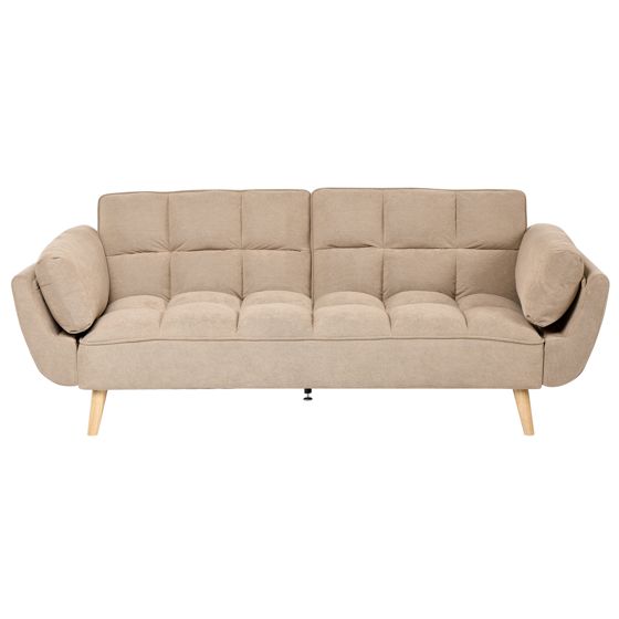 Bäddsoffa 3-sits ASBY Ljusbrun