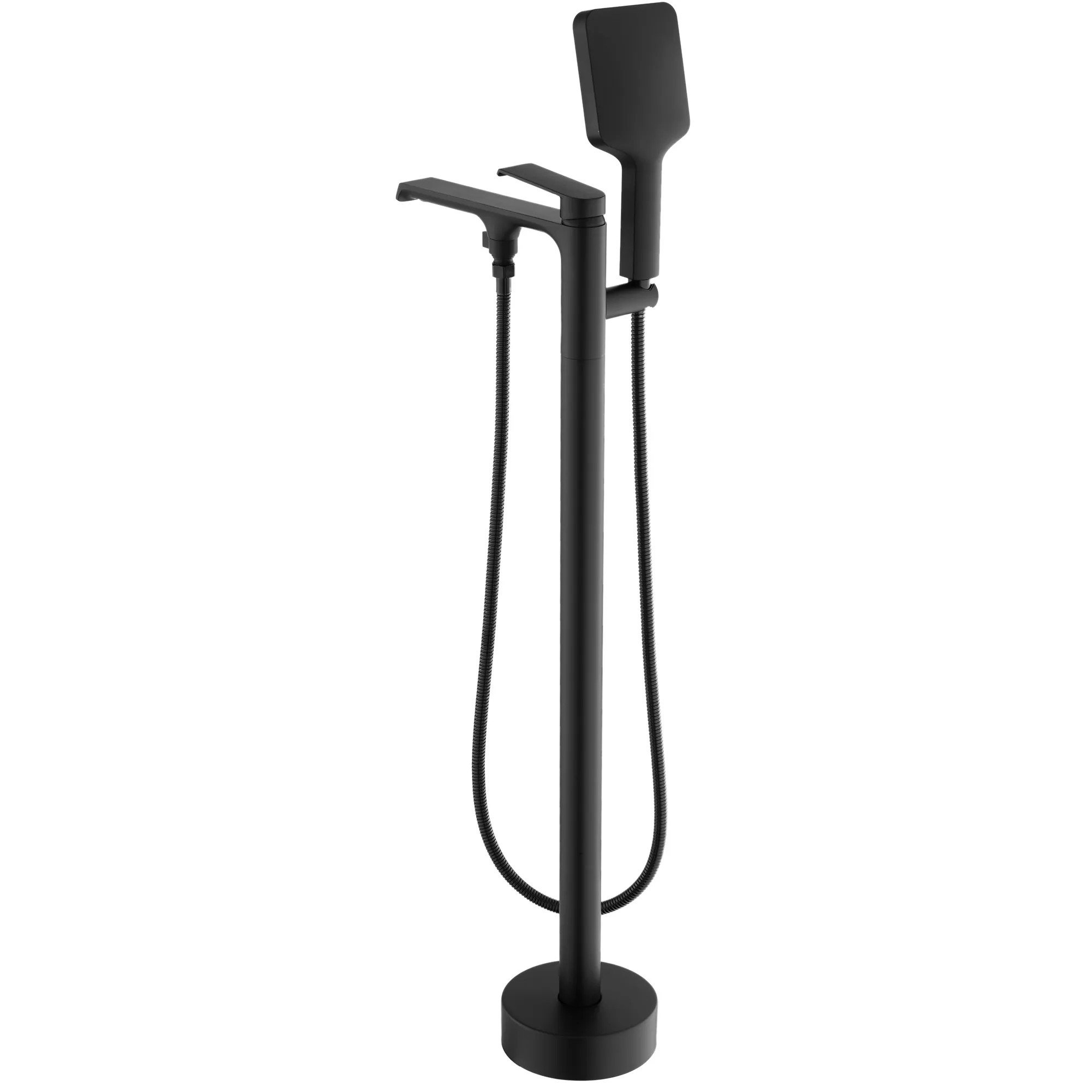 REA Golvmonterad Badkarsblandare MY2061-38B HASS Svart, 33x16x89cm