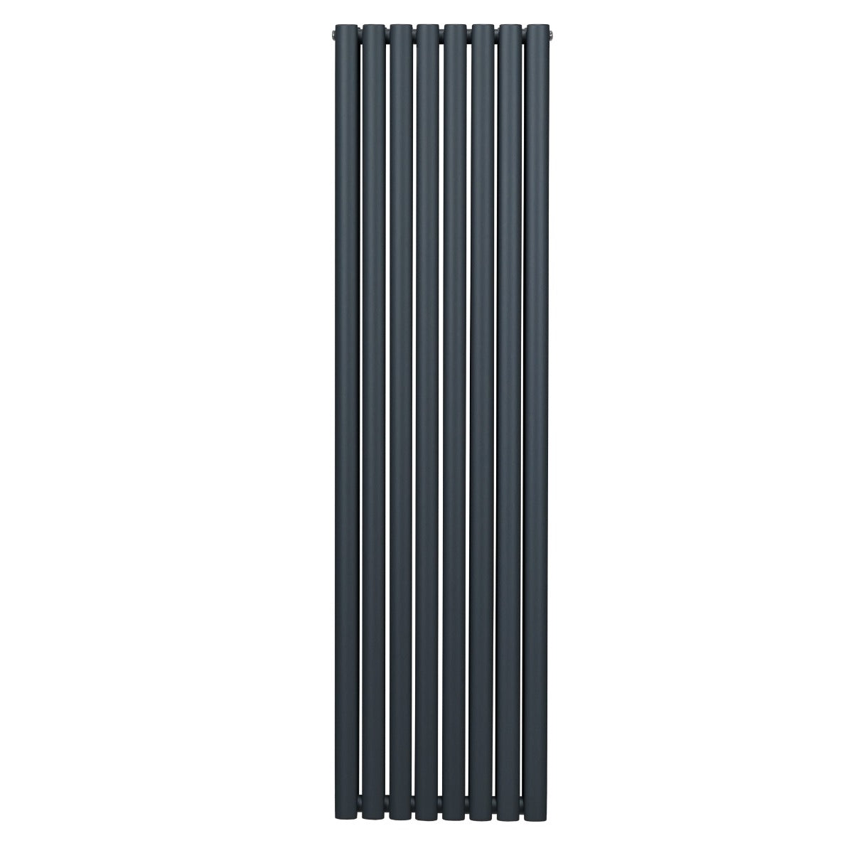 Oval pelarradiator – 1800 mm x 480 mm – Antracitgrå