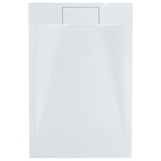 Duschkar AZZURRO 80 x 120 x 3 cm Vit