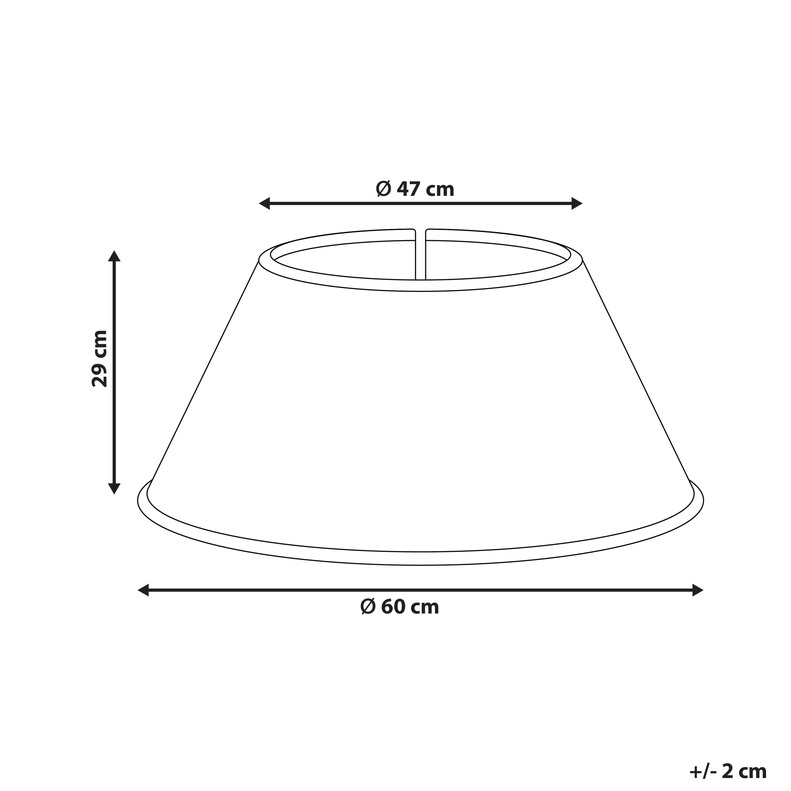 Julgranskrage HIVER 60 cm Sjögräs Naturlig