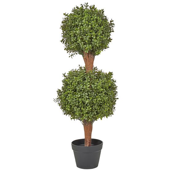 Konstgjord växt BUXUS BALL TREE 92 cm Grön