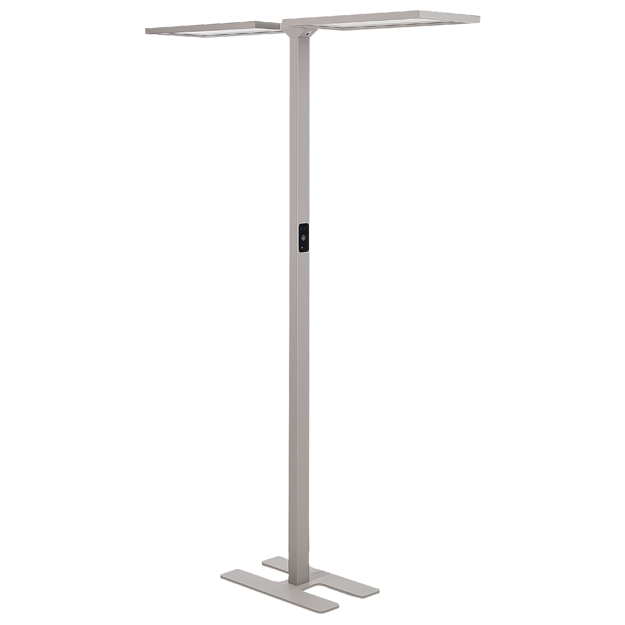 LED-golvlampa SCULPTOR med rörelsesensor Metall Silver