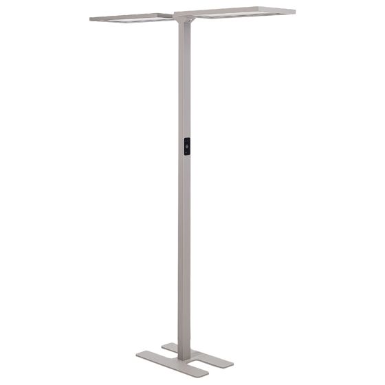 LED-golvlampa SCULPTOR med rörelsesensor Metall Silver