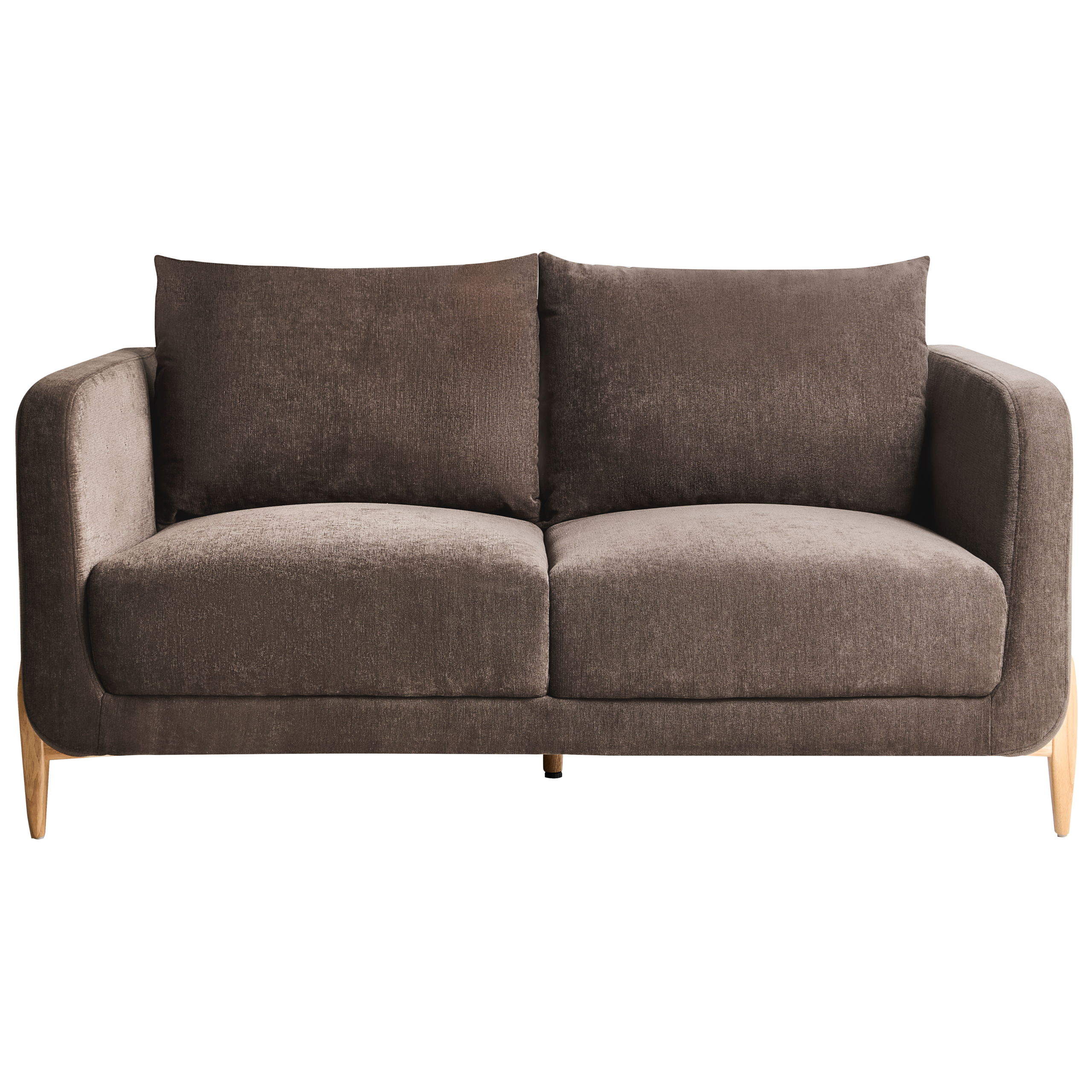 Soffa 2-sits GIMO Chenille Mörkbrun