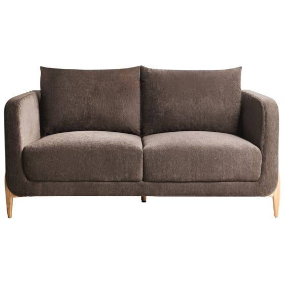 Soffa 2-sits GIMO Chenille Mörkbrun