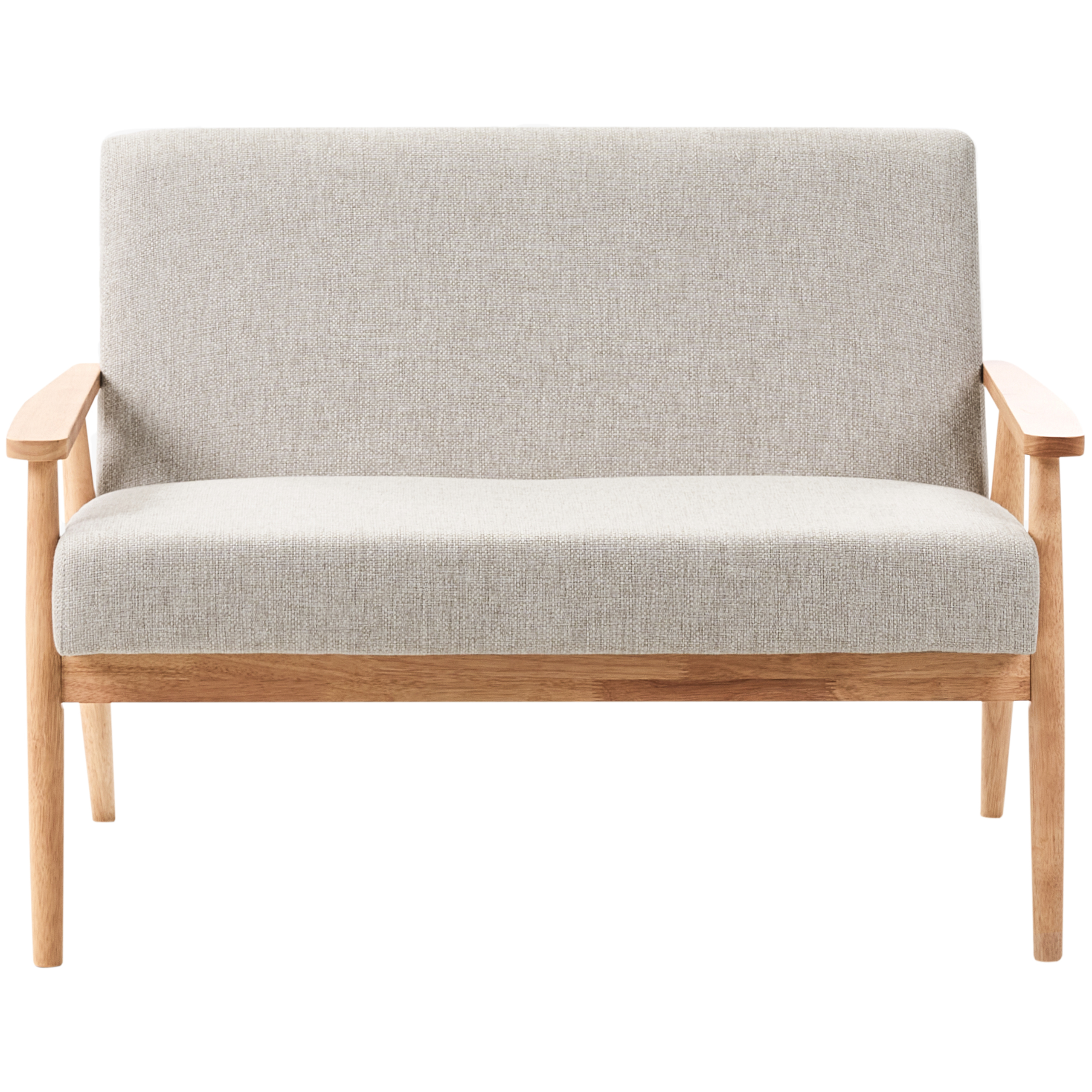Soffa 2-sits ESRUM Ljusbrun/ Grå