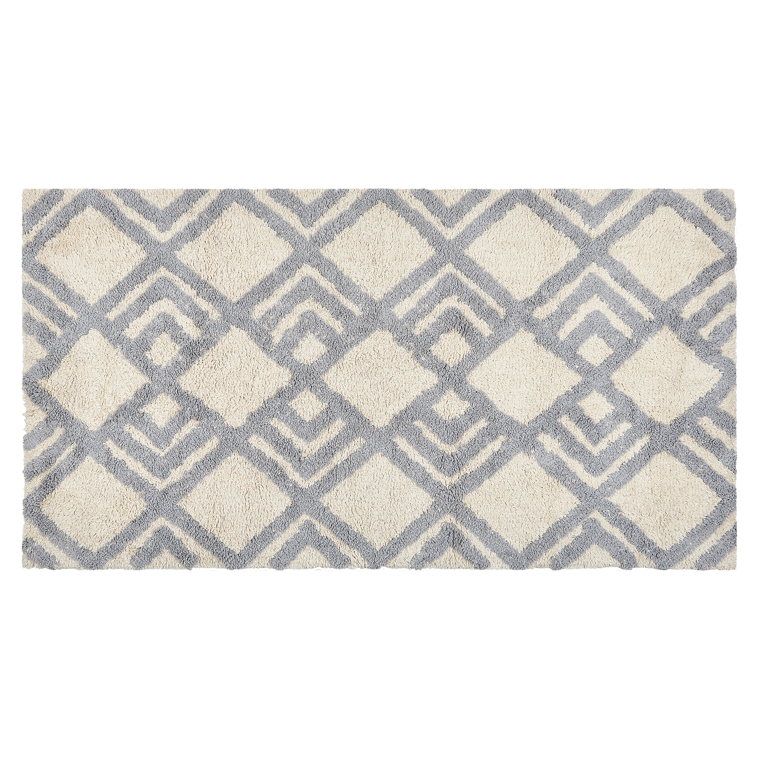 Matta NEVSEHIR Beige 80 x 150 cm Bomull