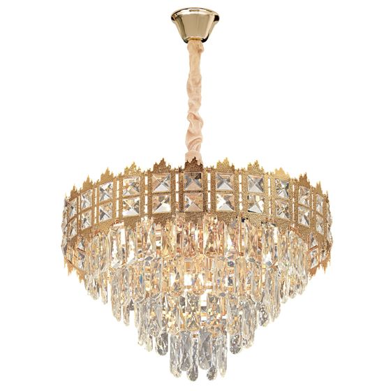 TOOLIGHT hängande taklampa G049-CP 60CM 60CM Guld 83x55x38cm