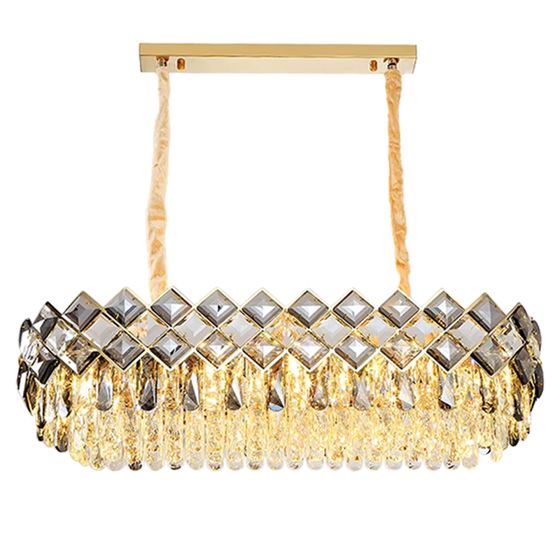 Toolight Hängande taklampa APP1539-12CP80 Guld 80x29x29cm
