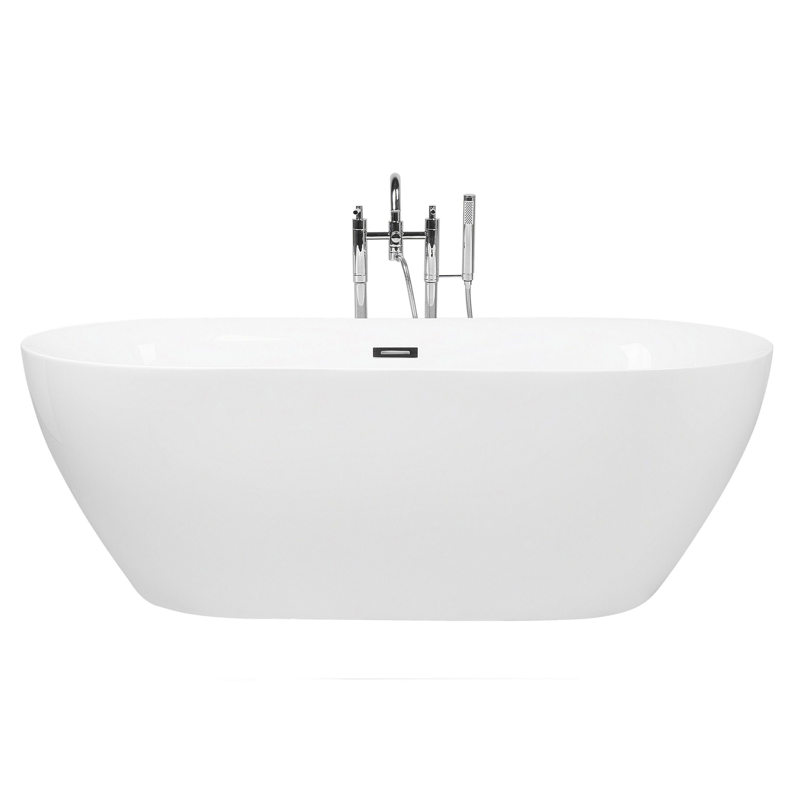 Fristående badkar CARRERA 1600 x 750 mm Vit