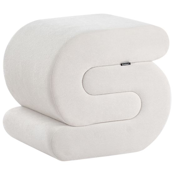 Sittpuff ARCADIA Chenille Off-White
