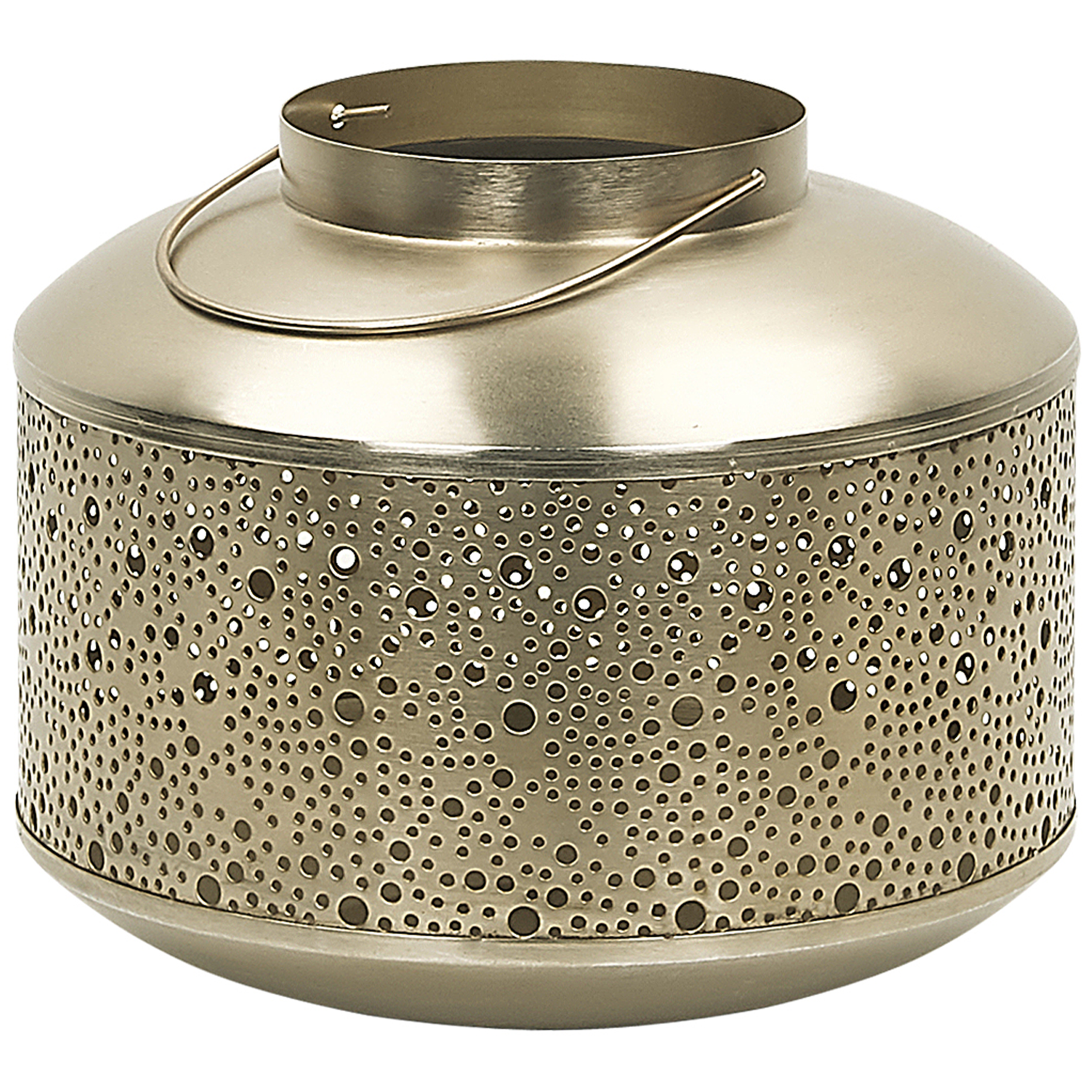 Lykta CORFU 22 cm Metall Guld