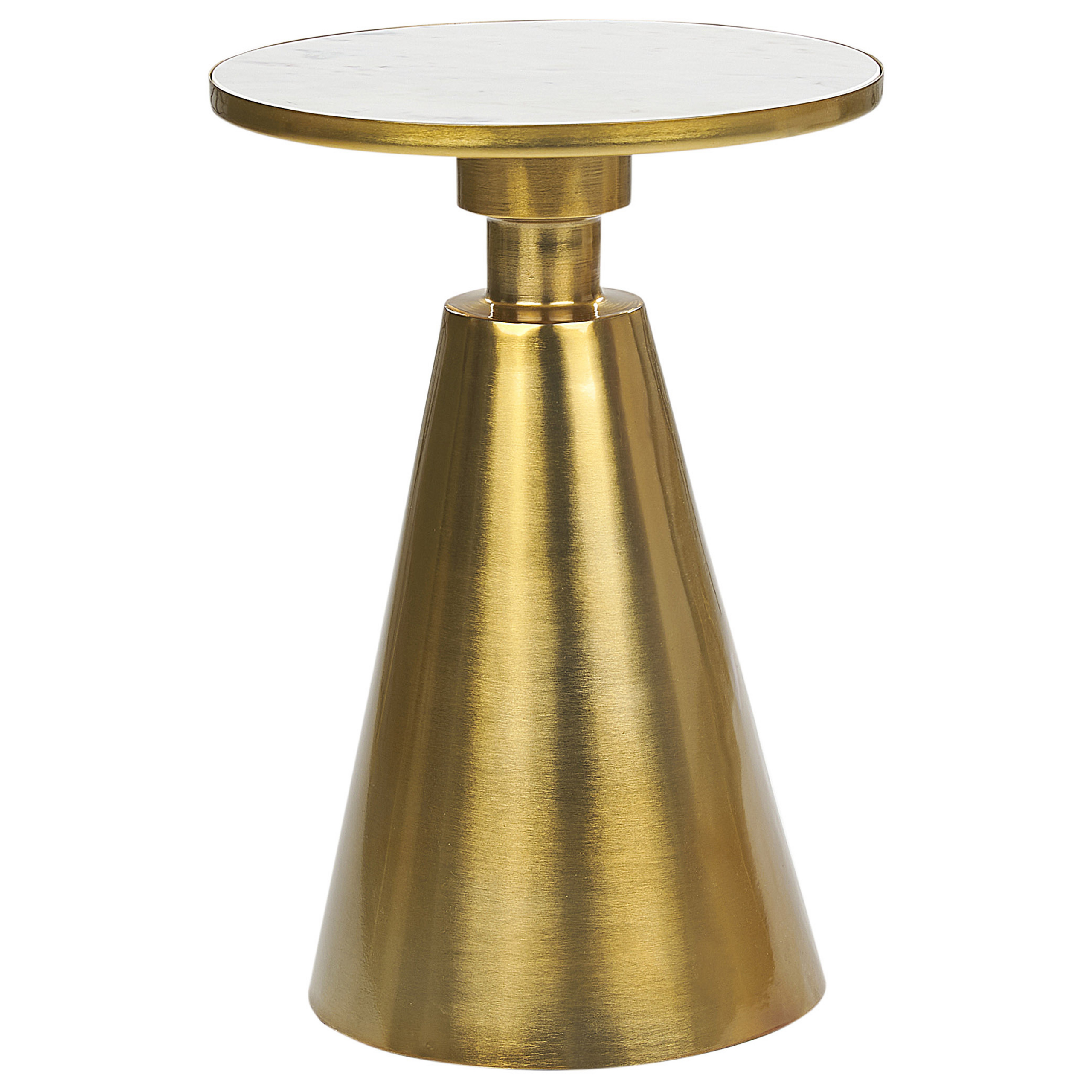 Sidobord ANDRES Metall Guld