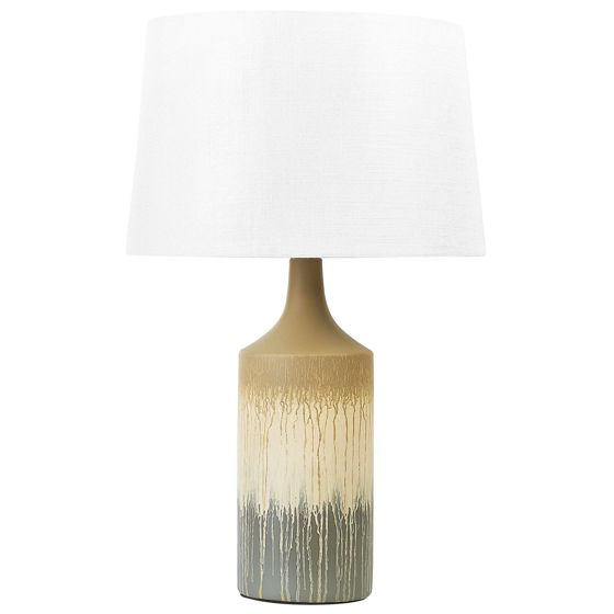 Bordslampa CALVAS Keramik Flerfärgad
