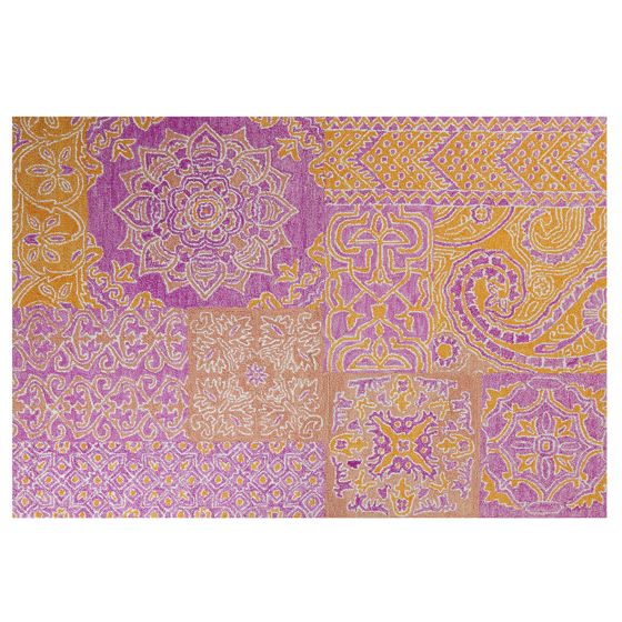 Matta AVANOS Rosa 140 x 200 cm Ull