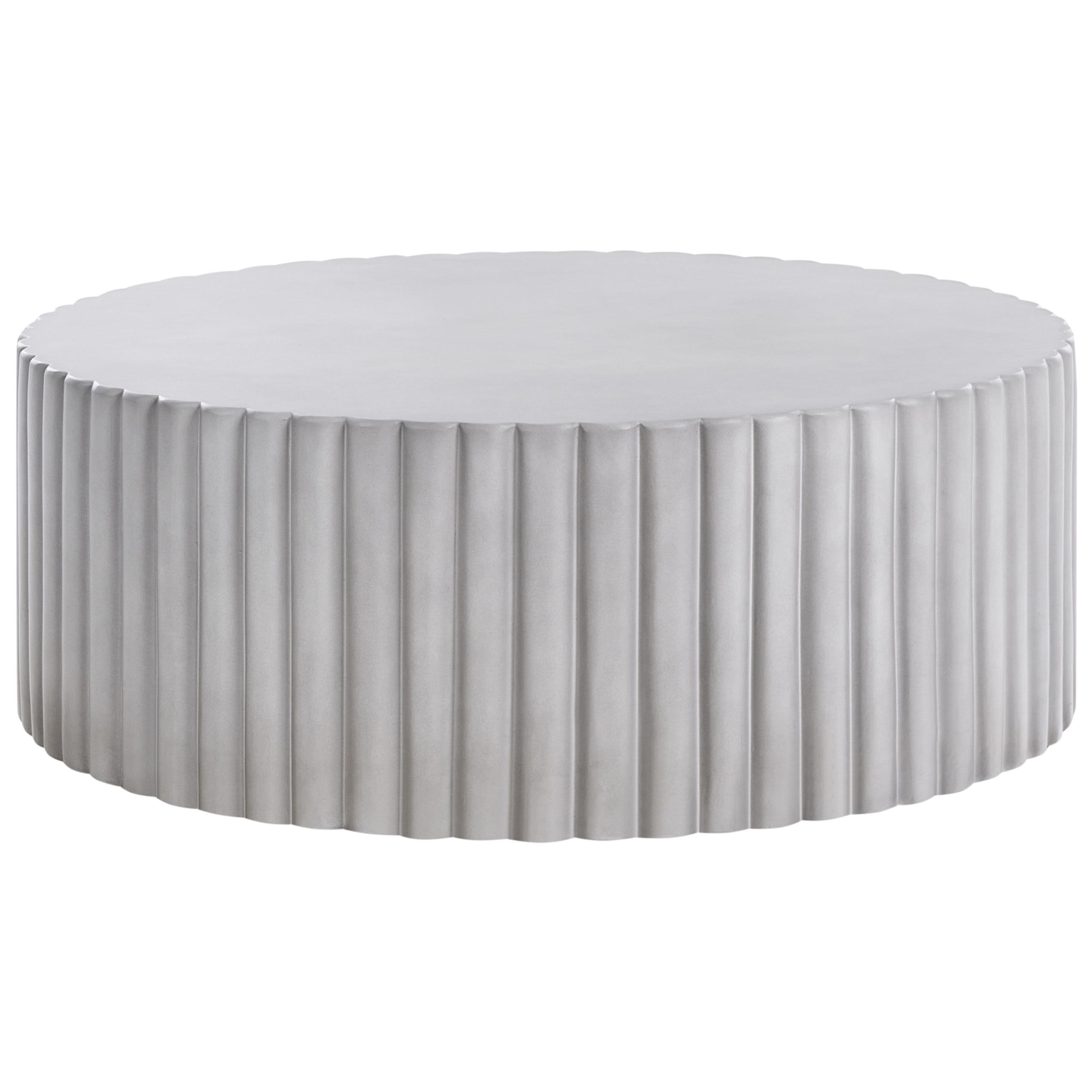 Soffbord POZZA 117 cm 117 cm Grå