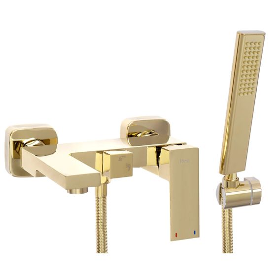 REA badkarsblandare FENIX , Guld, 19x18,5x10,5cm